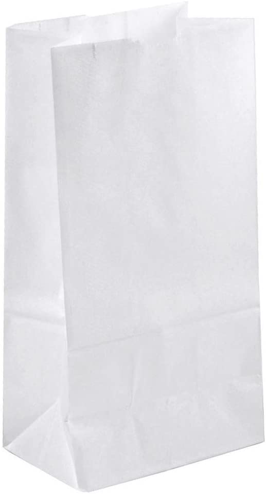 6# White Paper Bags 4/500