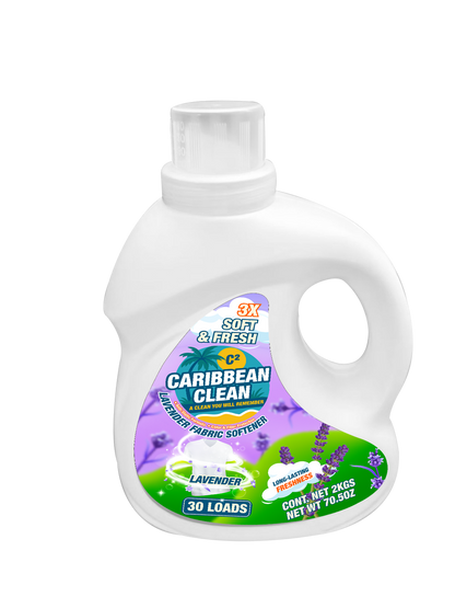 Fabric Softener Lavender Caribbean Clean 2kgs. 1/6 | CCFS10008 | FSLCC2