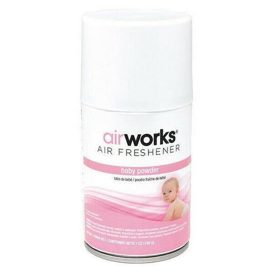 Refill Aerosol Baby Powd 12/7oz