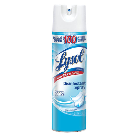 Lysol Spray Crisp Linen 12/12.5oz