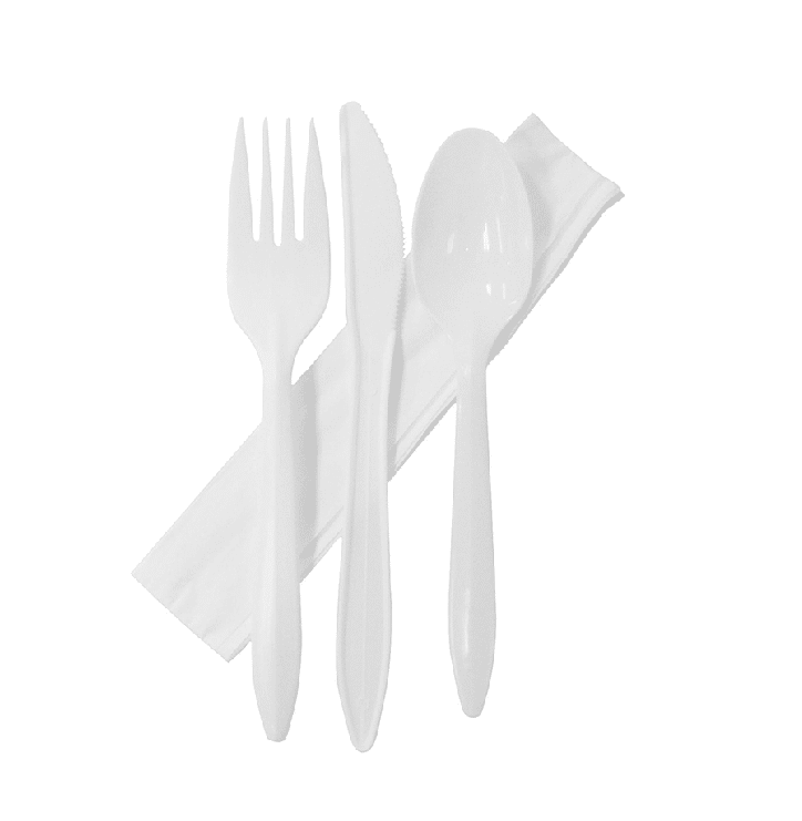 Wrapped Reserve Combo Knife, Fork & Napkin 10/50