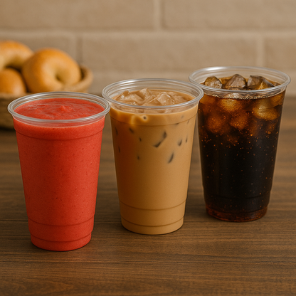 Clear Cups HYP PET – Premium PET Beverage Cups | Multiple Sizes Available