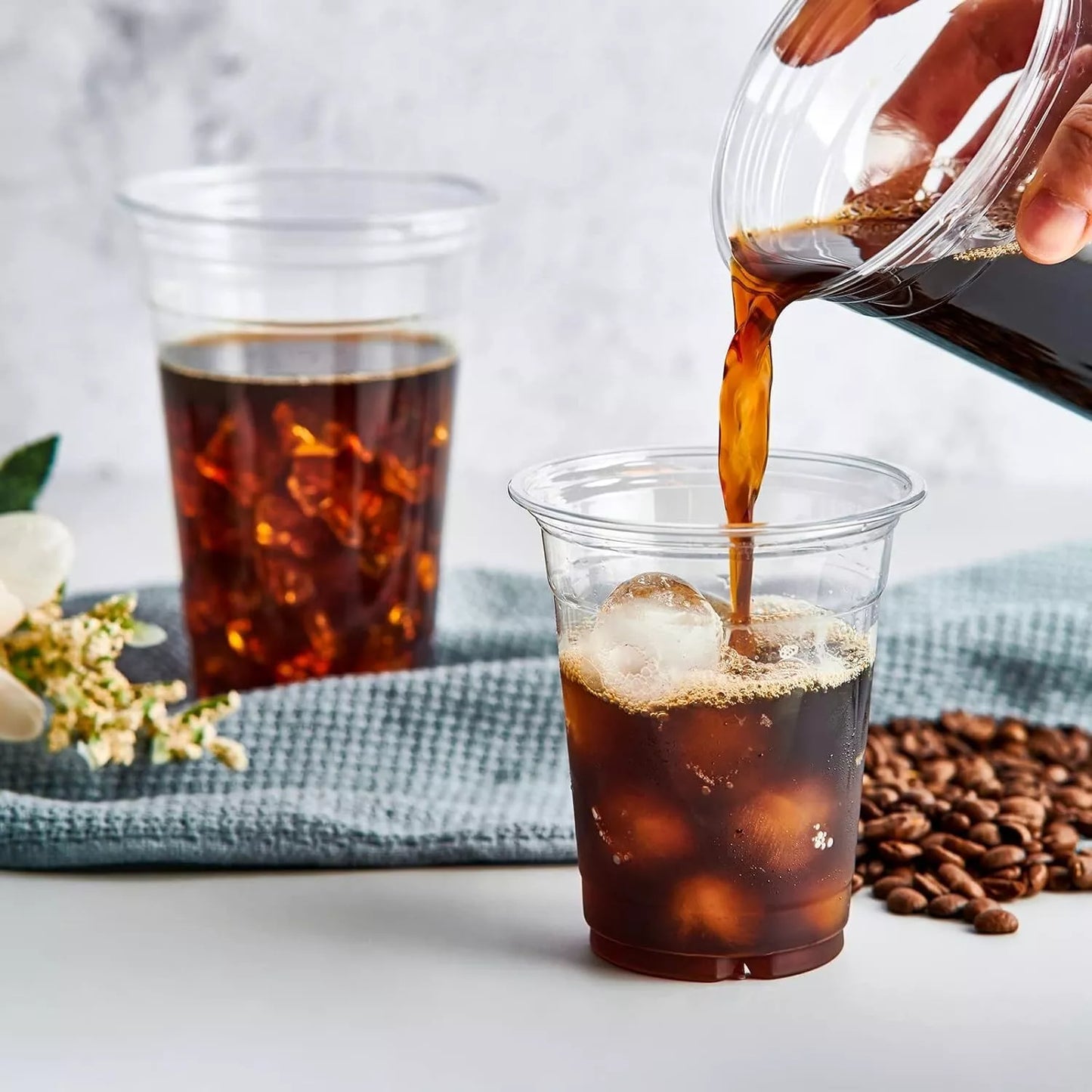 16oz Clear Cups HYP PET 98mm 20/50