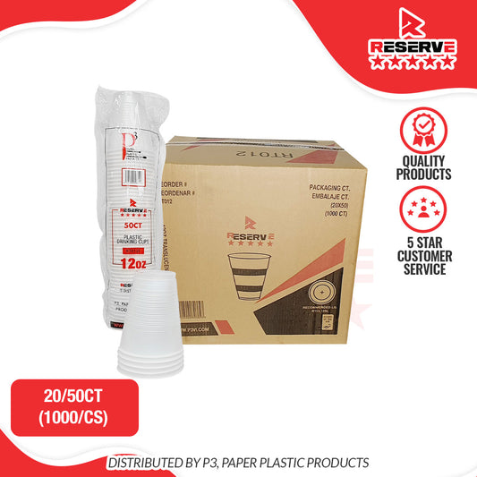 P/Cups Translucent Reserve (12oz, 16oz)