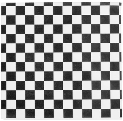 Sandwich Wrap 12"x12" BLK & WHT 5/1000