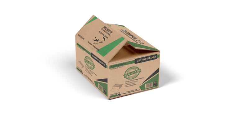 Eco-Island N-Fold 2-Ply Paper Towels – 1/12/200 | 1 Case (12 Packs of 200 Sheets) PNCF10004 [EIDTNFOLD12] - Secondary Image