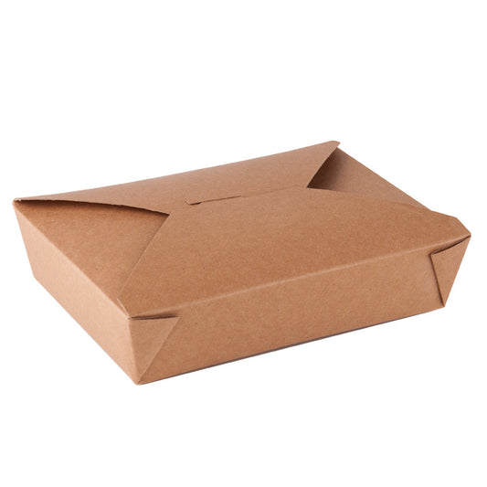 BIO#8 Take-Out Kraft VB 6/50