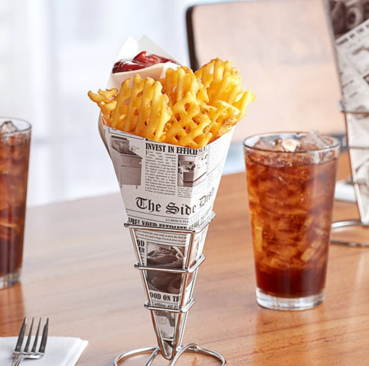 Paper French Fry Cones 15oz 10/50