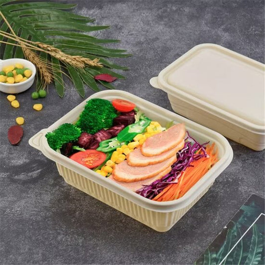 Kraft Food Box 7" x 5.5" x 2" Eco-Island 4/50