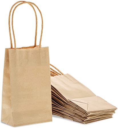 Handle Bag Plain BR Small 10/25