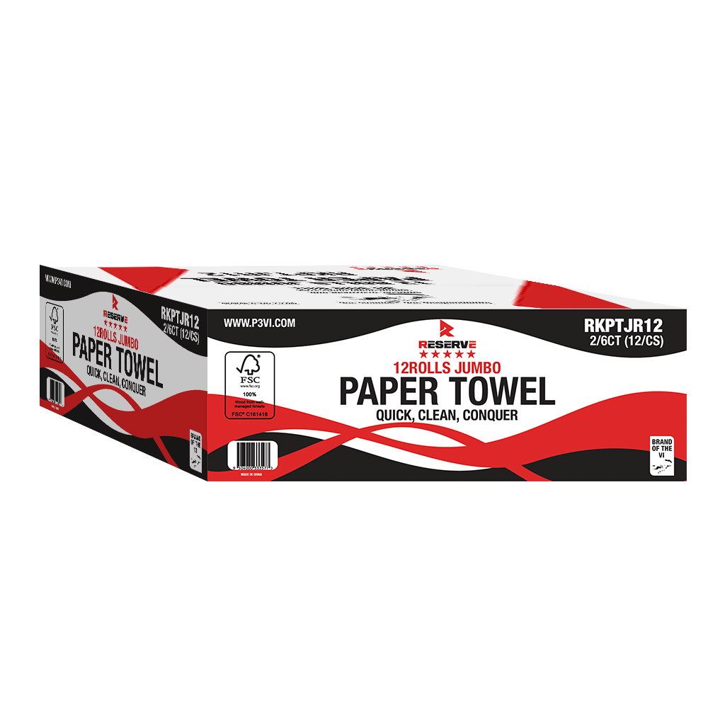 Paper Towel Jumbo Rolls Reserve 12/2/6/1