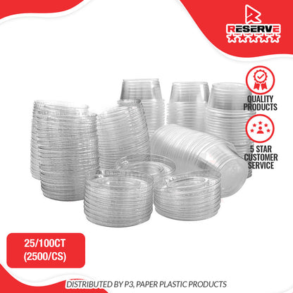 Souffle Lids Reserve 25/100 (2oz , 4oz)