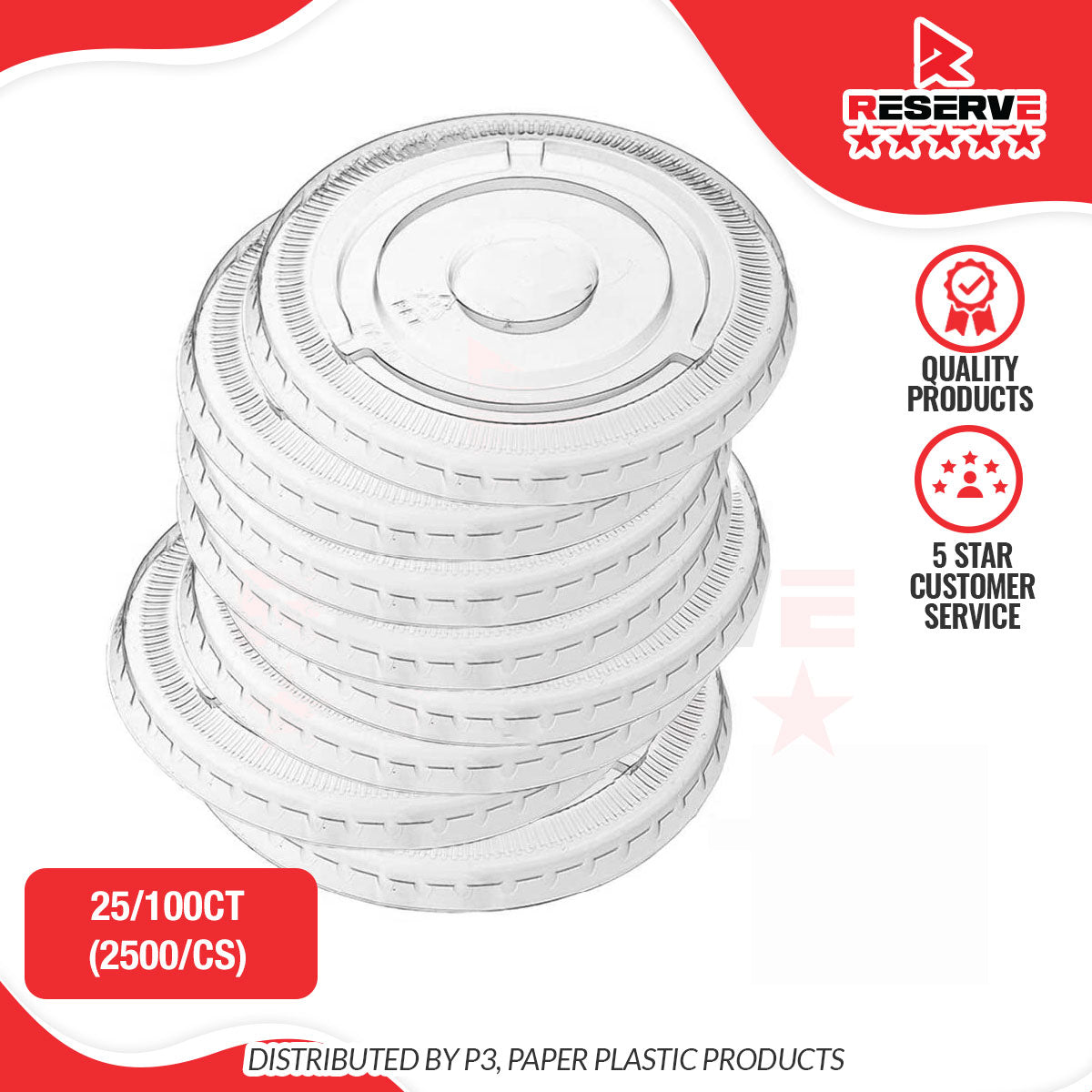 Souffle Lids Reserve 25/100 (2oz , 4oz)