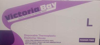 Gloves Vinyl L VB 10/100
