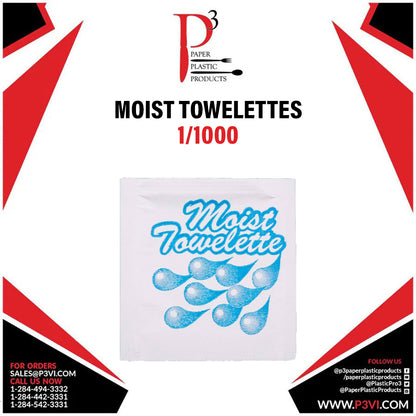 Moist Towelettes 1/1000