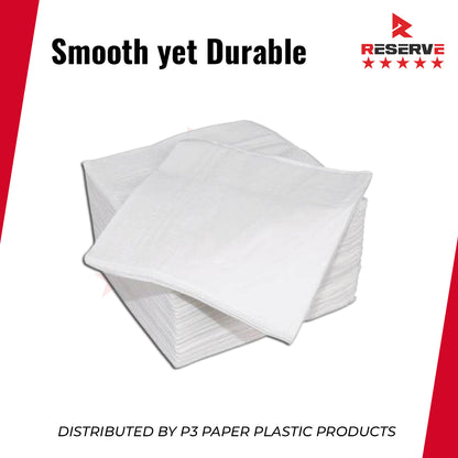 Lunch Napkins Reserve White 1Ply 12/500 | PNL10001 | RLN12