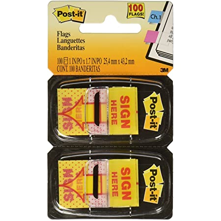 Flag Post-IT Yellow 3/12/50