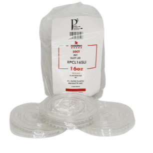 16oz Reserve Flat Lids 20/50 PLS10003 [RPCL16SL]