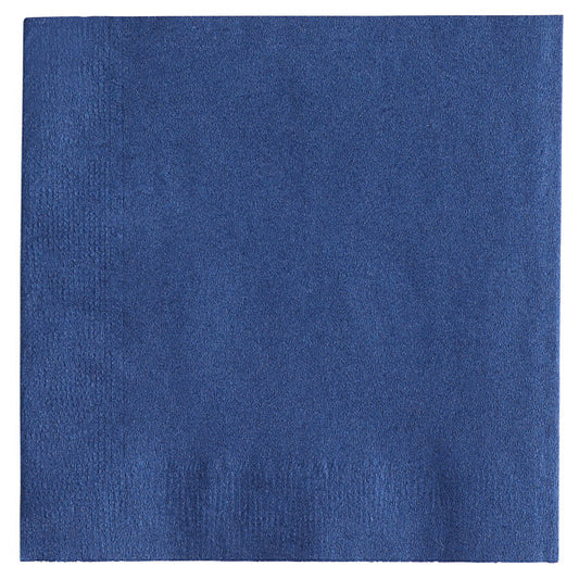 Beverage Napkins Navy Blue 2Ply EcoChoice 4/250