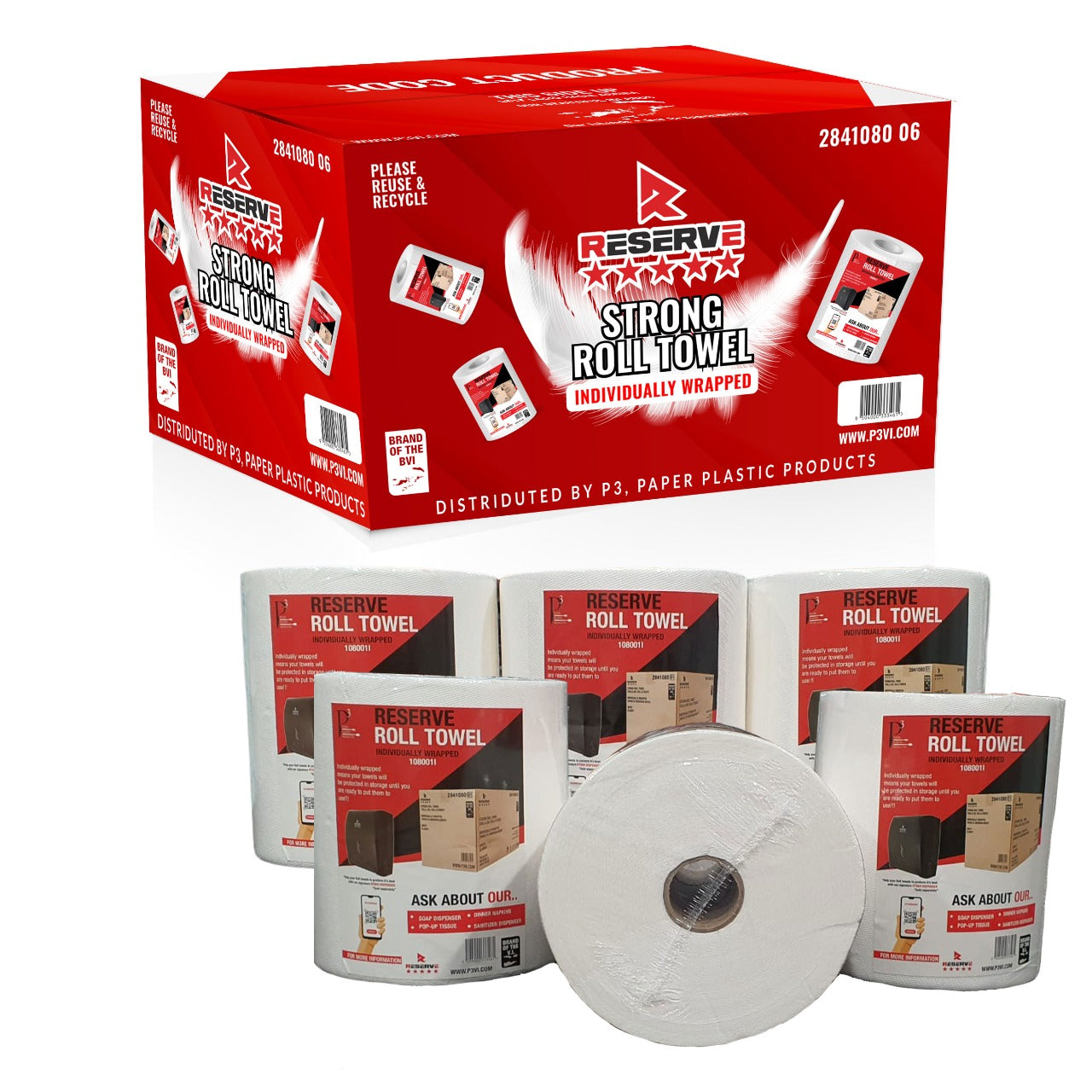 Roll Towel Reserve 6/425ft
