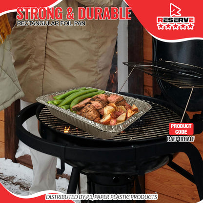 Half Size Aluminum Pan Reserve 100/1 |  FORFP10001 | RAFP100HALF