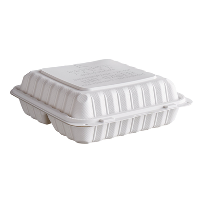 8x8 Degradable PP Reserve Tray 4x50 | 1 Compartment & 3 Compartment