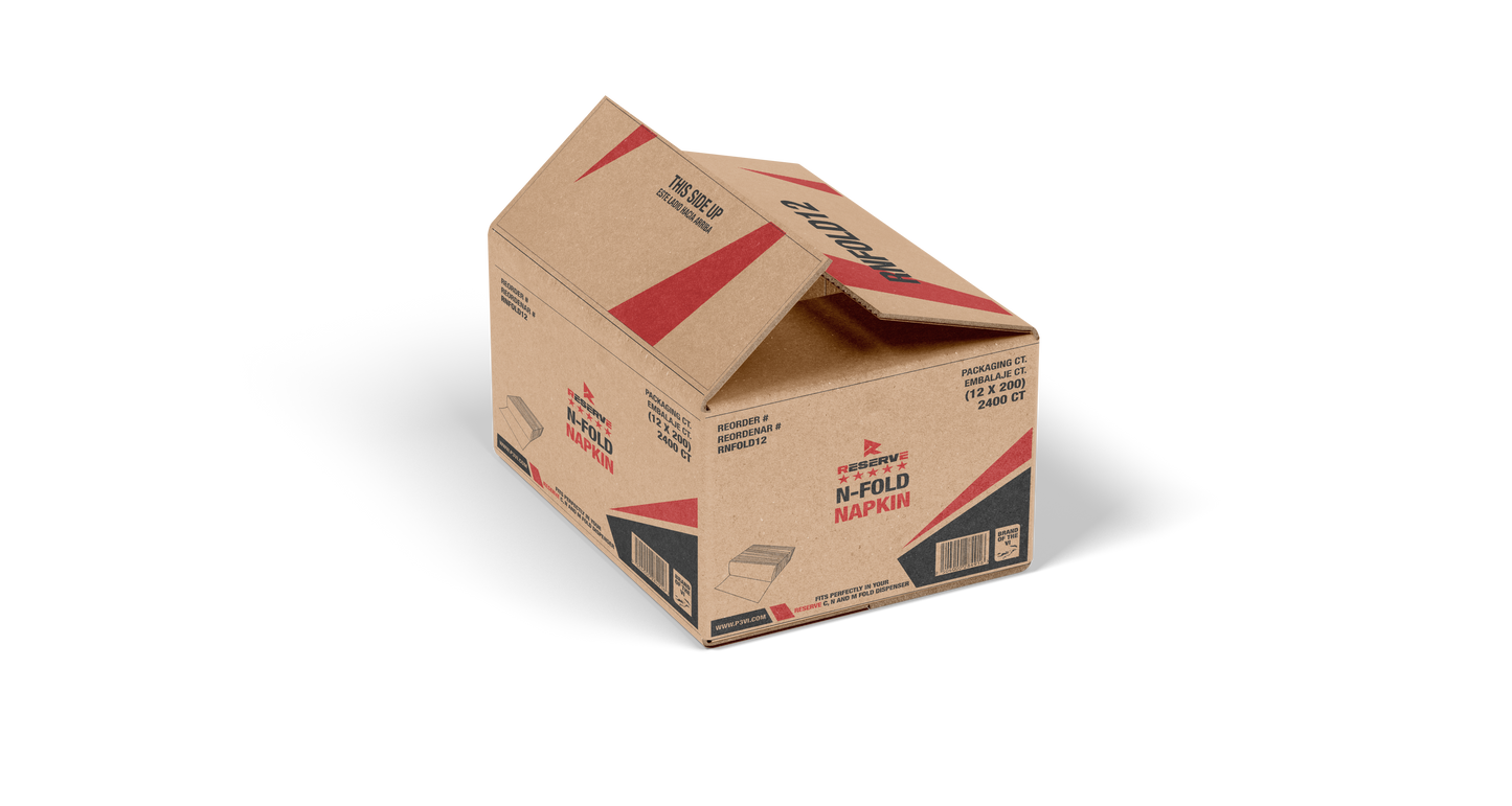 N-Fold Napkins Reserve 2ply 1/12/200 PNCF10005 [RNFOLD12]