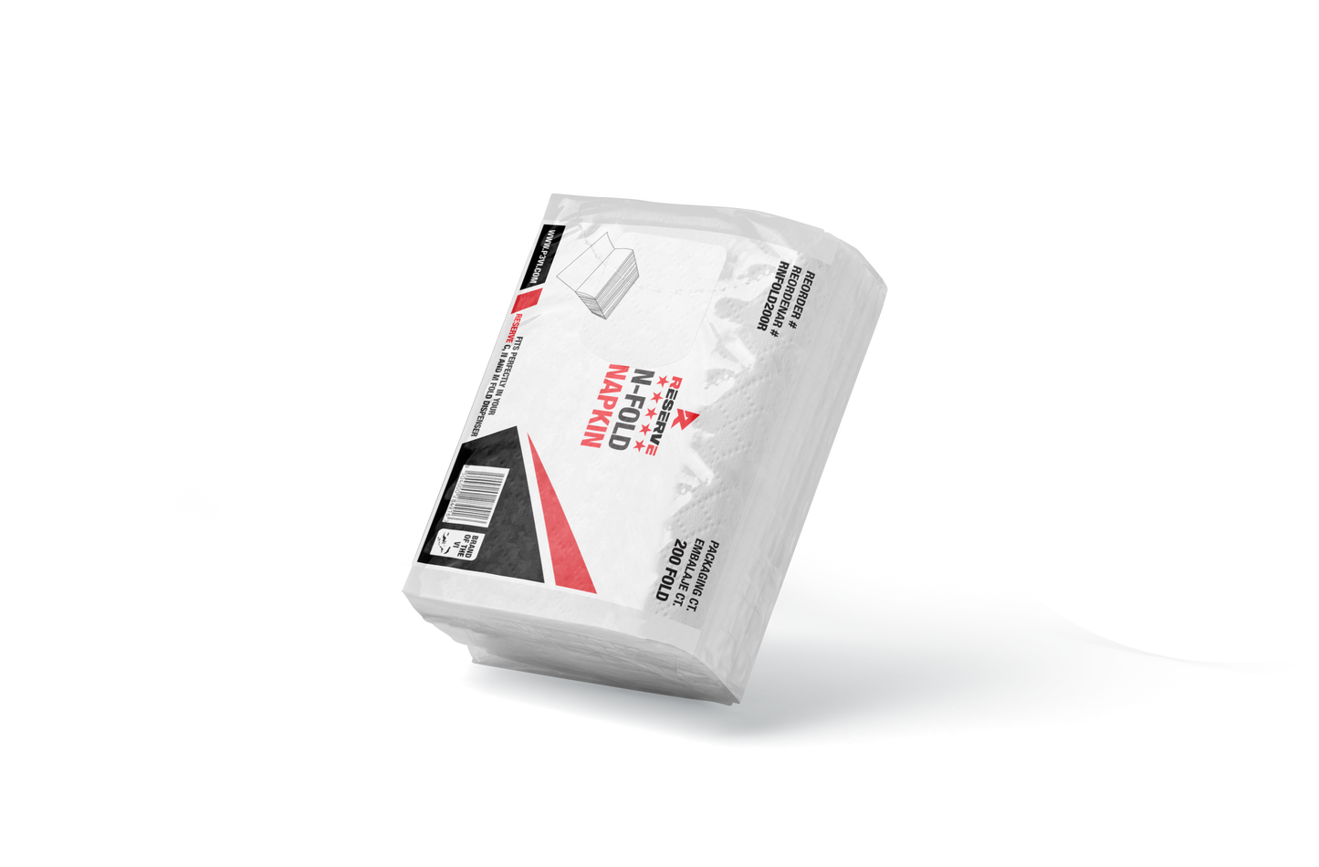 N-Fold Napkins Reserve 2ply 1/12/200 PNCF10005 [RNFOLD12]