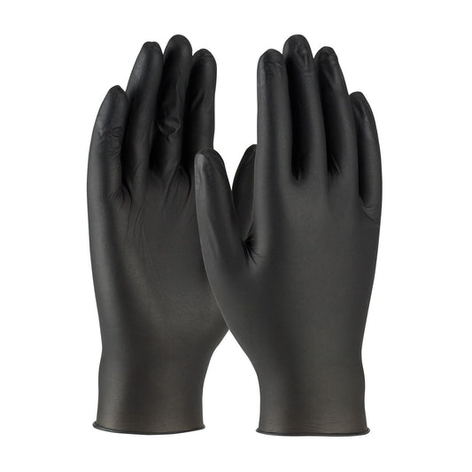 Gloves Nitrile Black 3.9 mil Reserve 10/100 (L & XL)