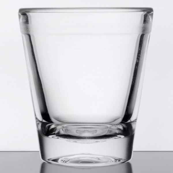 1.5oz Plastic Shot Glass Clear GET 24/1