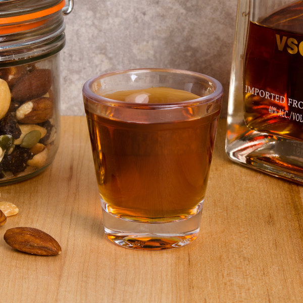 1.5oz Plastic Shot Glass Clear GET 24/1