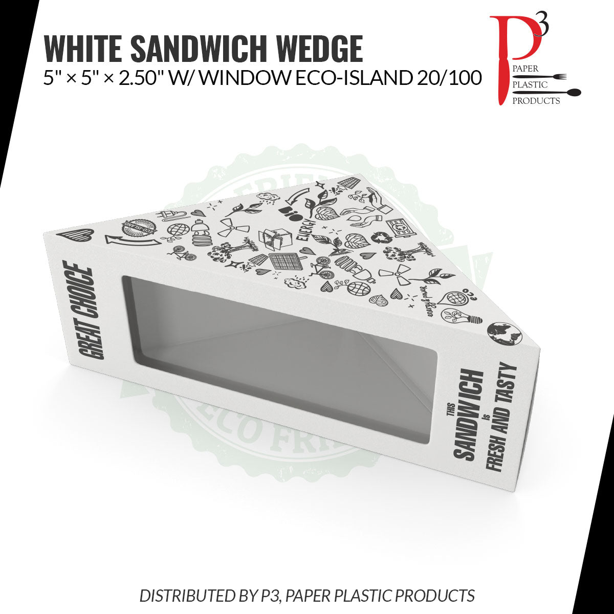 Sandwich Wedge with window 5