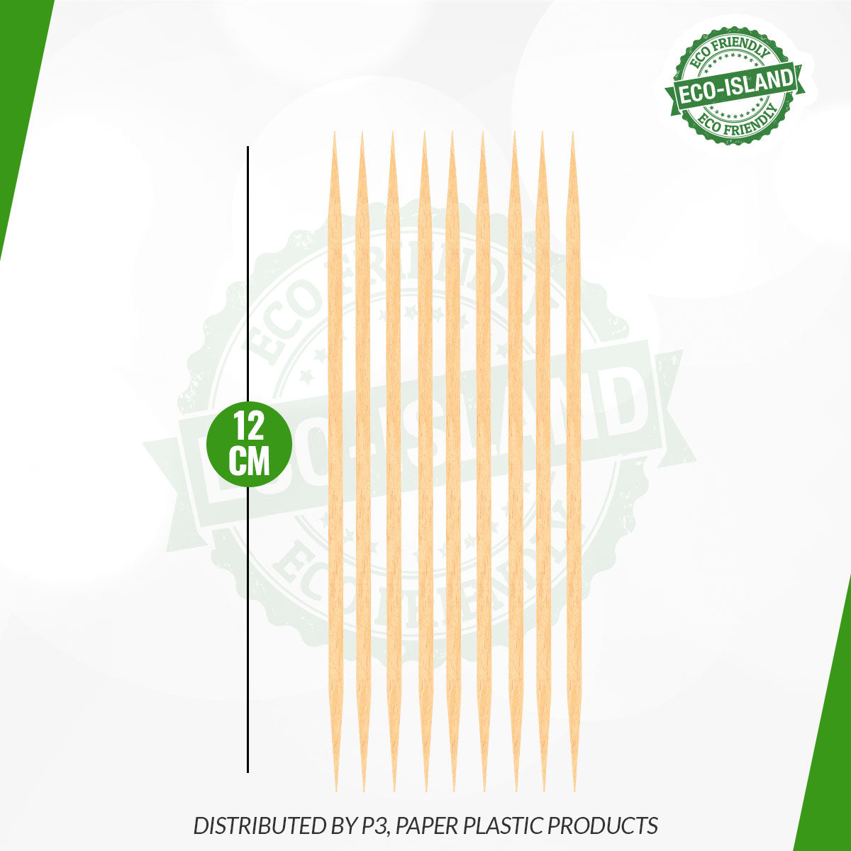 Bamboo 7" Knot Food Plain Eco-Island 100/100