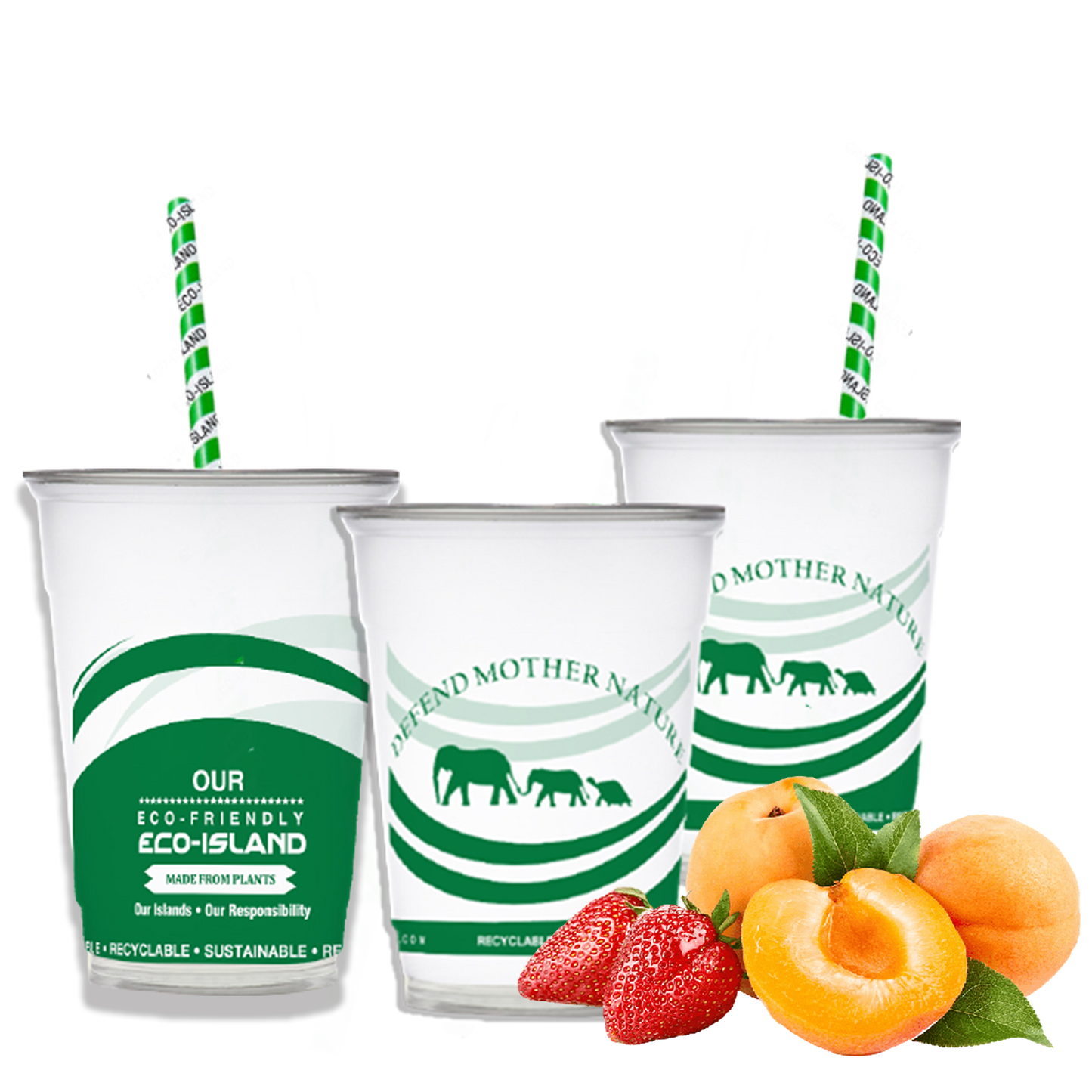 9oz Eco-Island Cold Cups BVI Print 20/50
