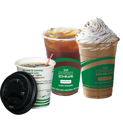 9oz Eco-Island Cold Cups BVI Print 20/50