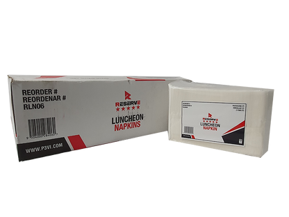 Lunch Napkins Reserve White 1Ply 12/500 | PNL10001 | RLN12