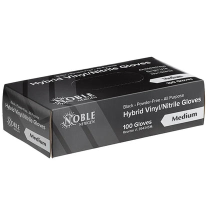 Nitrile Gloves Black 3mil – Medium, Large & Extra Large | Noble (10/100)