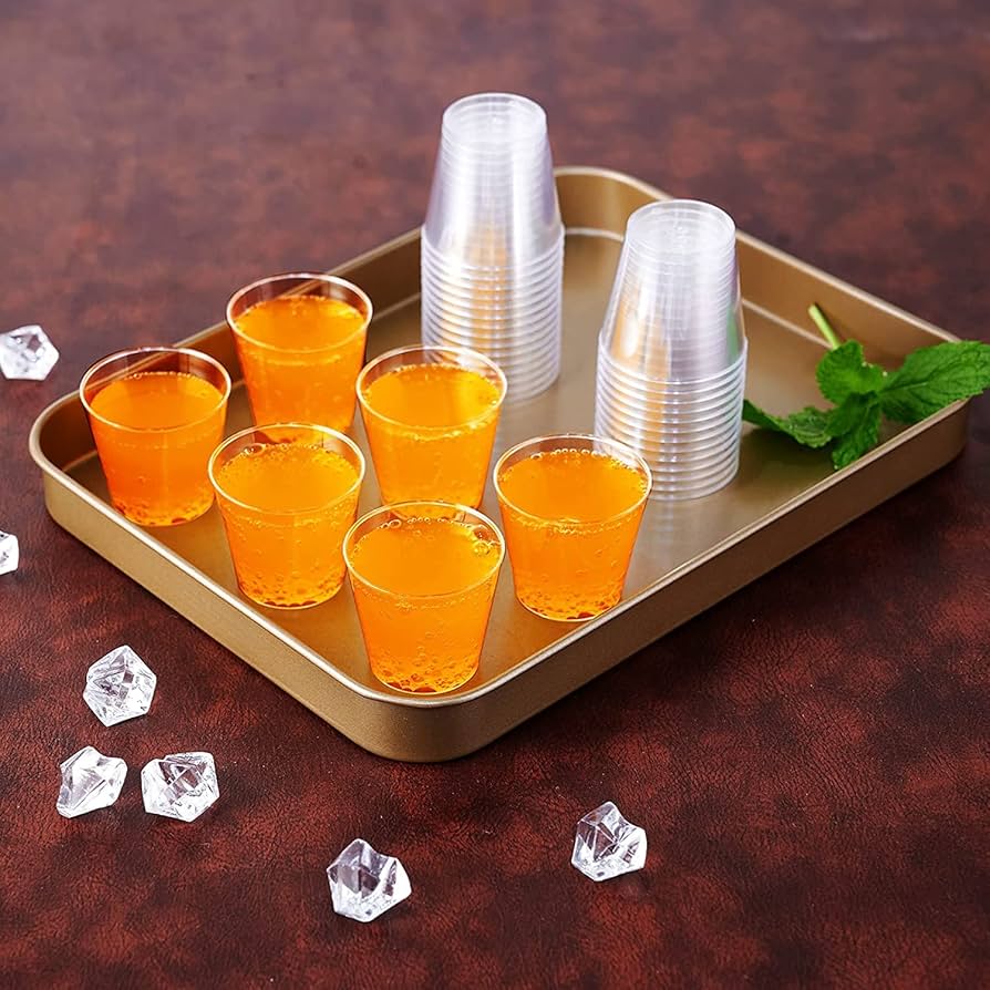 2oz Shot Choice Clear Plastic Glass 50/50 | PPC10015 | 347RSG2