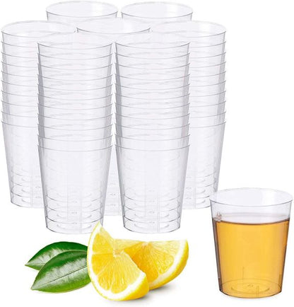 2oz Shot Choice Clear Plastic Glass 50/50 | PPC10015 | 347RSG2