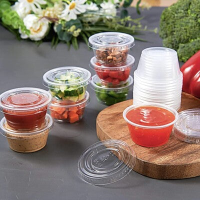 2oz Souffle Lids HYP PET 20/125 | PLPC10014 | SHP262125