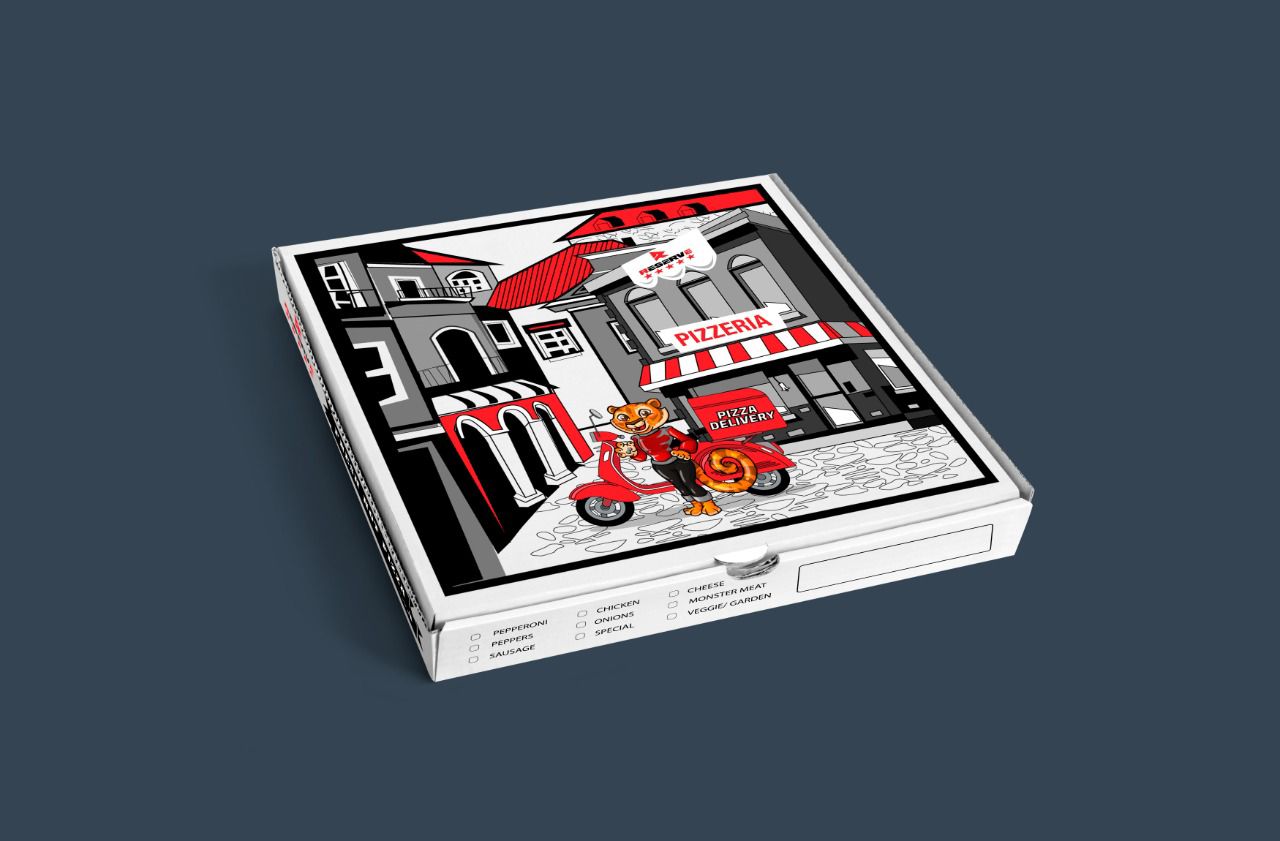 Pizza Box 12" Reserve 1/50 (Tori)