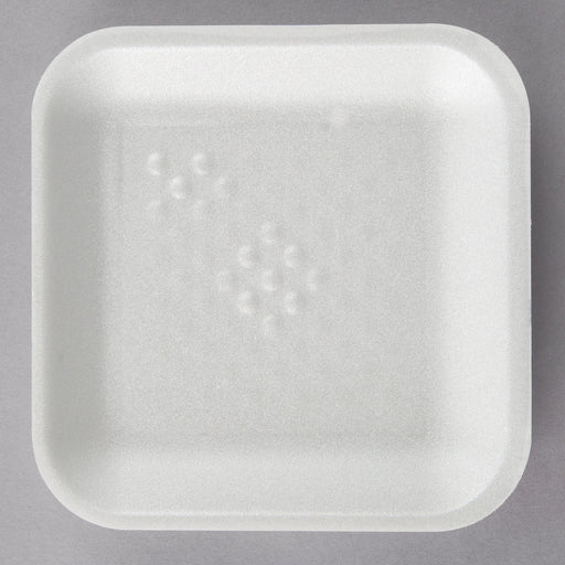 Tray 2 1/4" x 2 1/4" White - P3, Paper Plastic Products Inc.