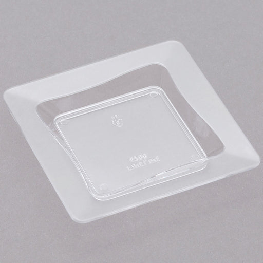 TRAY 3" x 3" Tiny Clear - P3, Paper Plastic Products Inc.