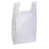 T-Shirt Bag 18x8x30 White 1/500 - P3, Paper Plastic Products Inc.