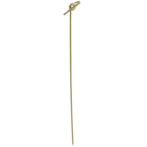 Bamboo 7" Knot Food Pick 10/100 - P3, Paper Plastic Products Inc.