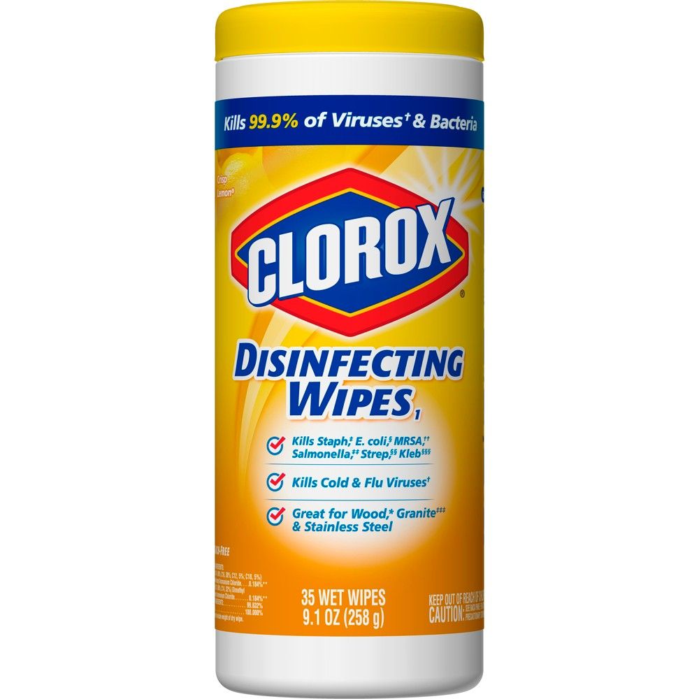 Clorox Disinfectant Wipes 12/35ct