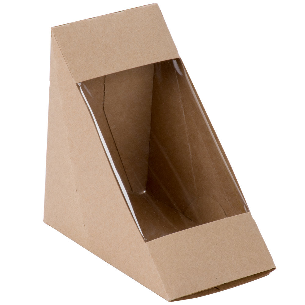 Sandwhich Wedge Box 4/50 - P3, Paper Plastic Products Inc.