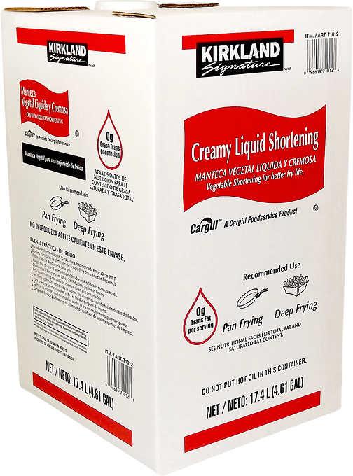 Oil Kirkland Creamy Liquid 35lb 1/1