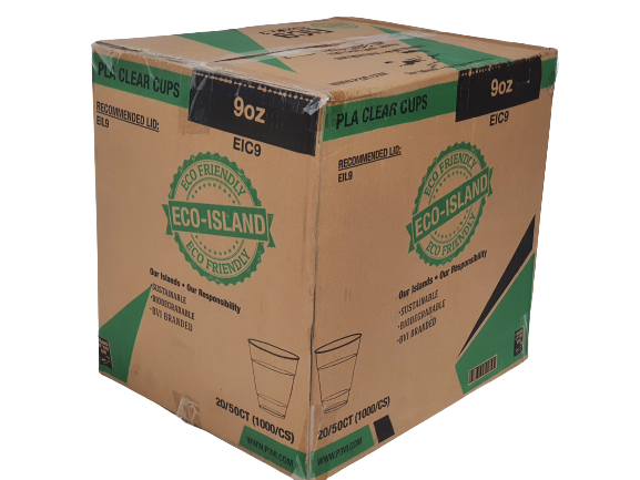 9oz Eco-Island Cold Cups BVI Print 20/50