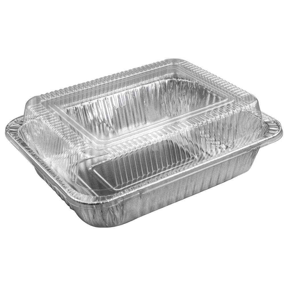 Aluminum Foil Food Tray w/ Dome Lid 2/125